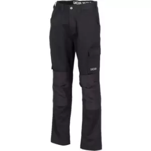 Image of Essential Cargo Work Trousers Black - 38' Waist / Regular Leg - JCB