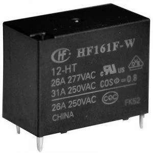 Image of PCB relays 12 Vdc 31 A 1 maker Hongfa HF161F W012