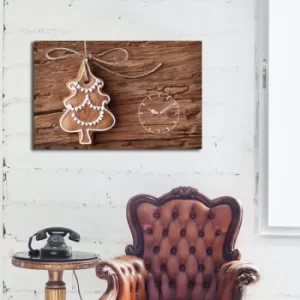 Image of YYCS-10 Multicolor Decorative Canvas Wall Clock