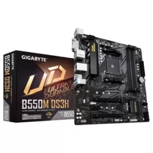 Image of Gigabyte B550M DS3H AC ULTRA Durable Micro ATX AMD MOTHERBOARD