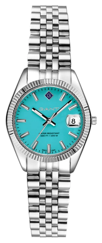 Image of GANT G181006 Womens SUSSEX MINI (28mm) Turquoise Dial / Watch