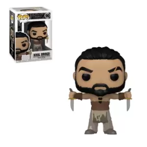Image of Game of Thrones Khal Drogo with Daggers Funko Pop! Vinyl