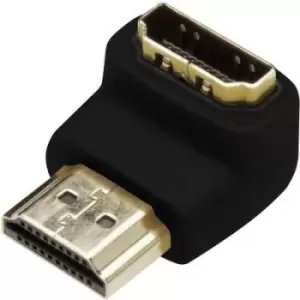 Image of Digitus AK-330502-000-S HDMI Adapter [1x HDMI plug - 1x HDMI socket] Black