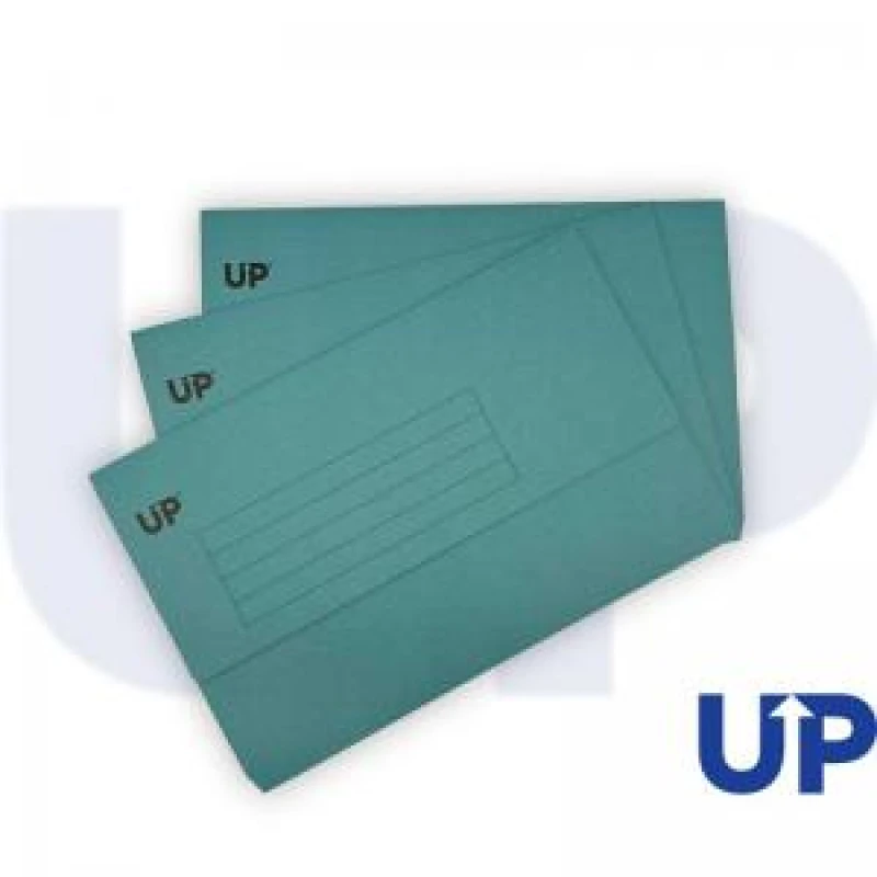 Image of UP Half Flap Document Wallet Pack of 50 - Blue