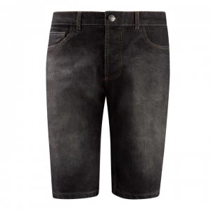 Image of Lee Cooper Denim Shorts Mens - Black