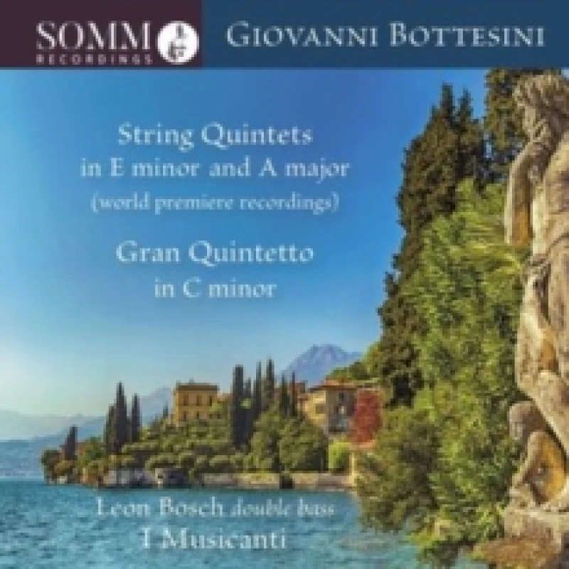 Image of Giovanni Bottesini: String Quintets in E Minor and a Major/... CD / Album
