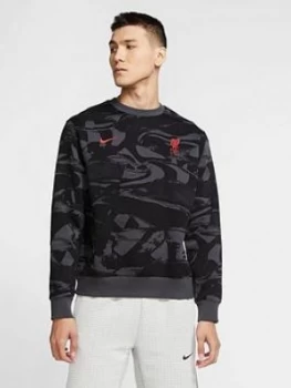 Image of Nike Liverpool Fc Mens 20/21 Crew Neck Sweater
