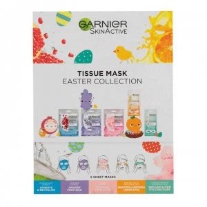 Image of Garnier Tissue Mask Easter Collection - 5 Masks