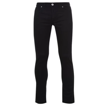 Image of Farah Drake Twill Chinos - Black