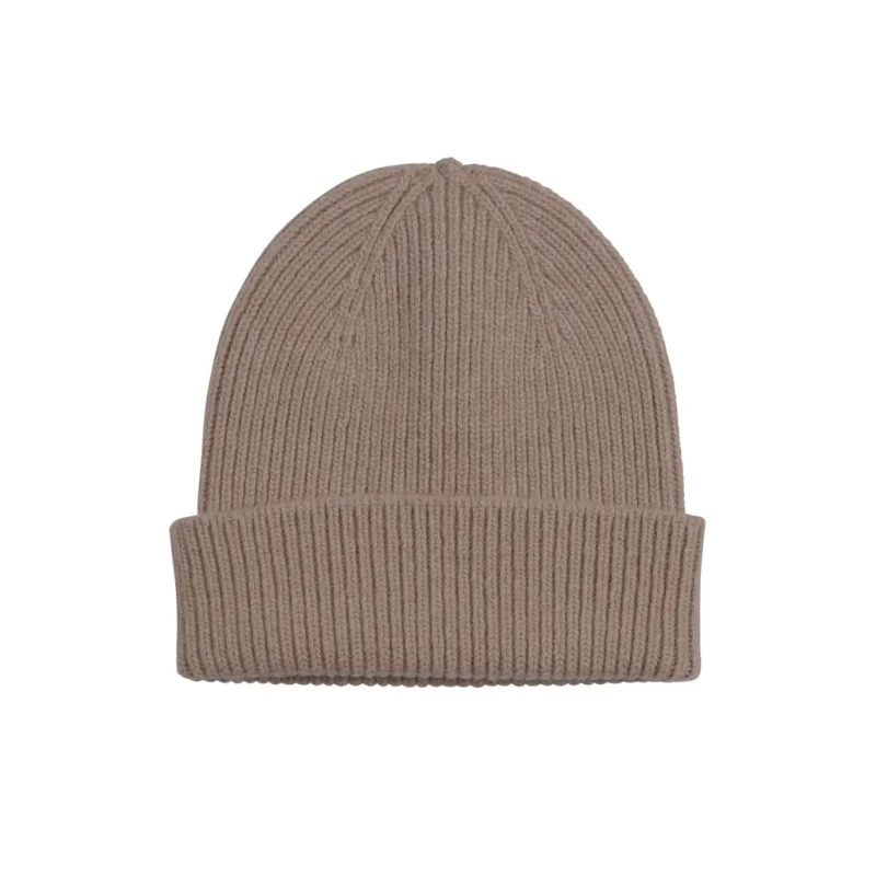 Image of Colorful Standard Colorful Standard Merino Wool Warm Taupe Hat Beige Unisex TU