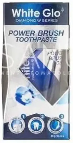 Image of White Glo Diamond Series Power Brush & Toothpaste 85g