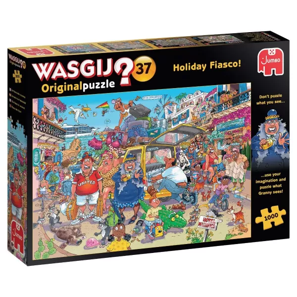 Image of Jumbo Wasgij Original 37 Holiday Fiasco! - 1000 Piece