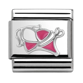 Image of Nomination CLASSIC Silvershine Honolulu Bikini Charm 330202/29