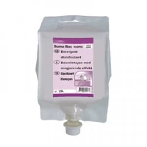 Image of Diversey Suma Bac D10 Detergent and Disinfectant Concentrate 1.5 Litre
