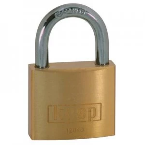 Image of Kasp K12030A1 Padlock 30 mm Gold yellow Key