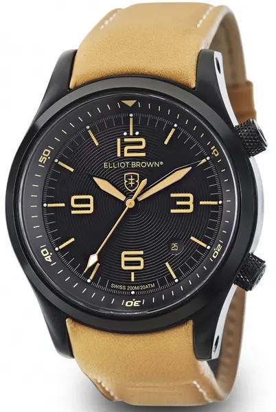 Image of Elliot Brown Watch Canford Quartz - Black ELB-008