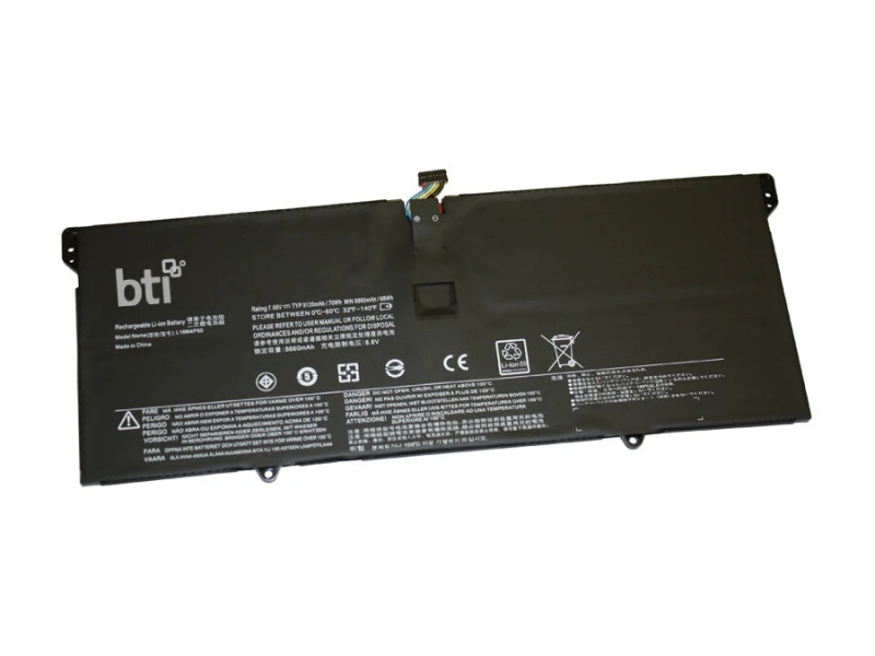 Image of BTI BTI L16M4P60 compatible 70Wh 4-cell battery for Lenovo Yoga 920 13 L16M4P60-BTI