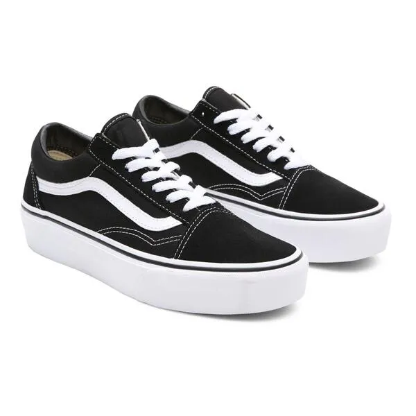Image of Vans Old Skool Platform Creepers Black white EU40 Women