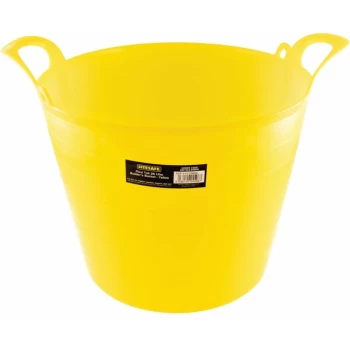Image of Flexi Tub 26LTR Builders Bucket Yellow - Sitesafe