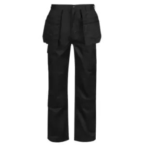 Image of Regatta Mens Pro Cargo Trousers (32R) (Black)