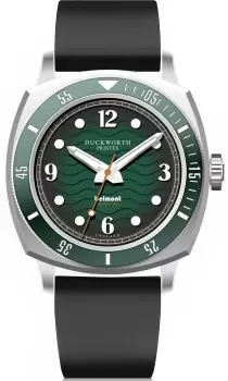 Image of Duckworth Prestex Watch Belmont Dive Green Black Rubber