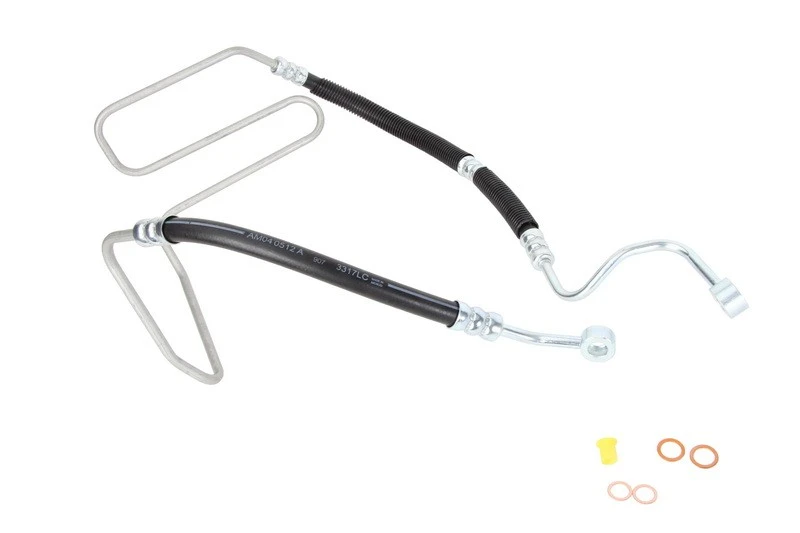 Image of EDELMANN 92028 Hydraulic Hose, steering system from hydraulic pump to steering gear Hydraulic Hose,steering system (677)