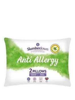 Image of Slumberdown Slumberdown Anti Allergy Medium Pillow