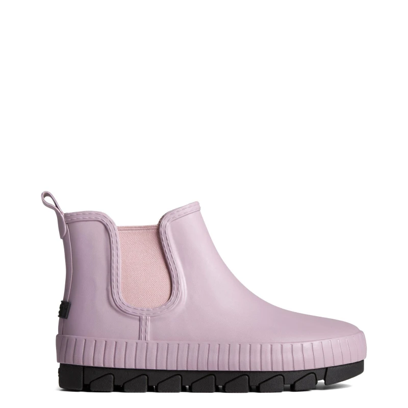 Image of Sperry Womens Torrent Chelsea Short Wellington Boots UK Size 3 (EU 35.5) LAVENDER SPE048-LAVEND-3