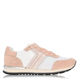 Image of Hugo Boss Parkour Runner Trainers White/Pink 273 Men