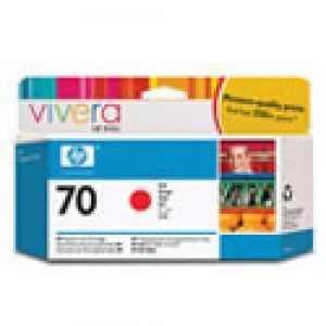 Image of HP 70 Red Ink Cartridge