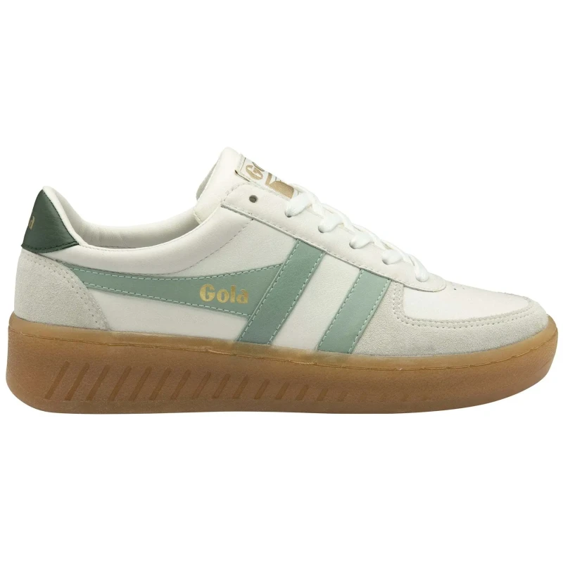 Image of Gola Laced trainers For Her Gola Grandslam Elite Blanc Female 40