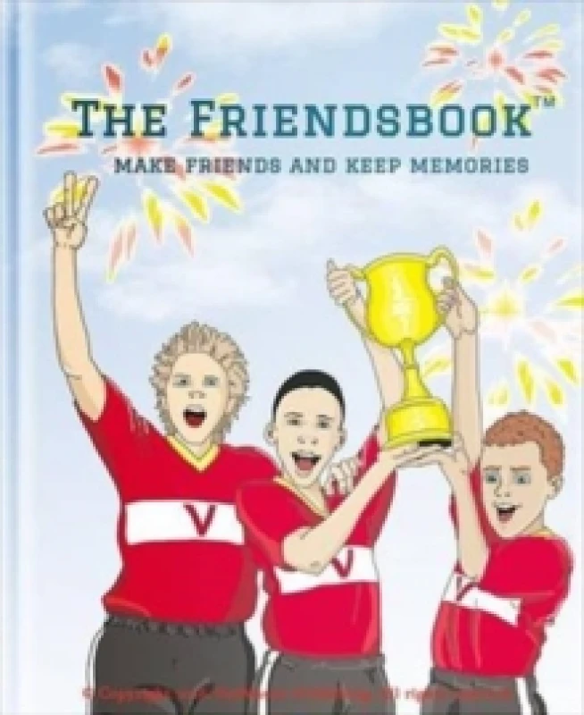 Image of The Friendsbook : Football Hardback