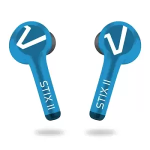 Image of Veho Stix II True Wireless Earphones - Aqua Blue