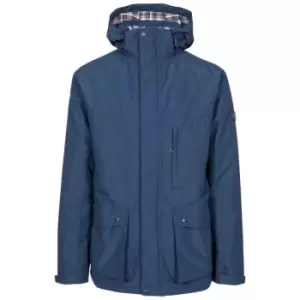 Image of Trespass Mens Vauxelly Waterproof Jacket (XXS) (Navy)