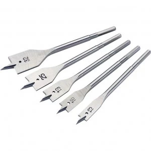Image of Draper Expert 5 Piece Flat Wood Bit Set