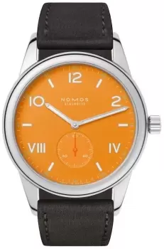 Image of Nomos Glashutte Watch Club Campus 38 Future Orange