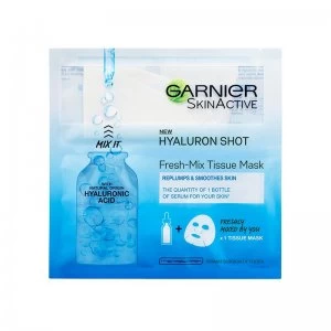 Image of Garnier Fresh-Mix Face Sheet Mask with Hyaluronic Acid 33g