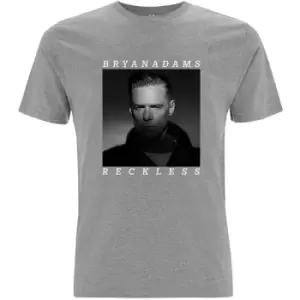 Image of Bryan Adams - Reckless Unisex XX-Large T-Shirt - Grey