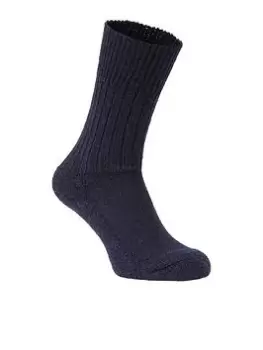 Image of Craghoppers CRAGHOPPERS WOOL HIKER SOCK, Navy, Size 3-5, Women