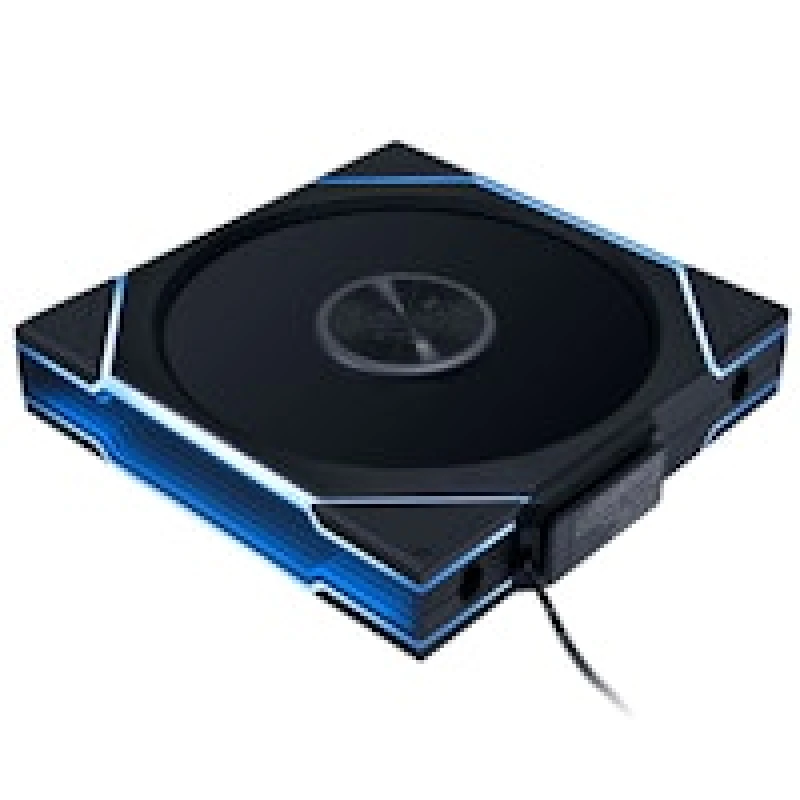 Image of LIAN LI UNI FAN TL Wireless Reverse 140 Black Fan - 140mm