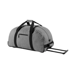 Image of Bagbase Wheelie Holdall / Duffle Bag (105 Litres) (One Size) (Grey Marl)