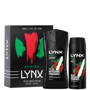 Image of Lynx Africa Retro Duo Gift Set