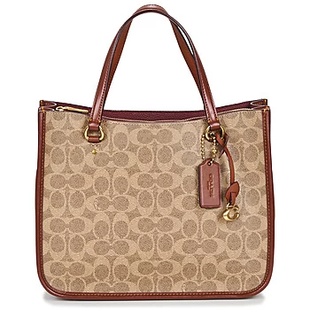 Image of Coach TYLER CARRYALL 28 womens Handbags in Brown - Sizes One size