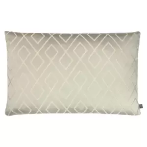 Image of Pivot Geometric Cushion Pumice, Pumice / 40 x 60cm / Polyester Filled