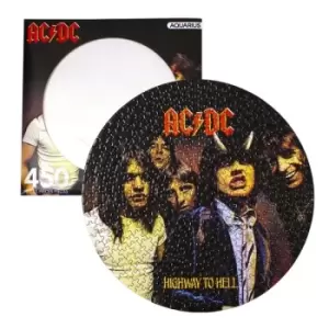Image of AC/DC Disc Jigsaw Puzzle Highway To Hell (450 pieces)