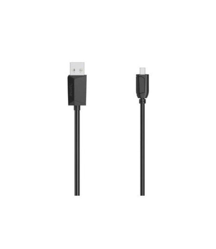 Image of Hama Hama 00074261 USB cable USB 2.0 1.5 m Mini-USB B USB A Black 00074261