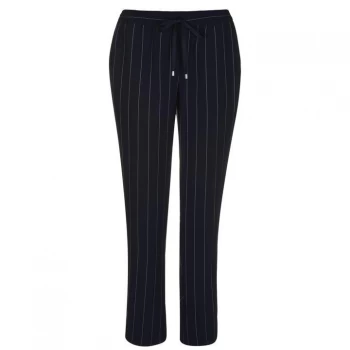 Image of DKNY Striped Trousers - NEW NAVY