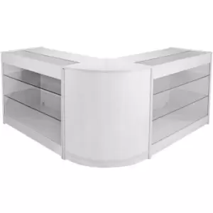 Image of MonsterShop Capricorn Shop Counter Cabinets & Retail Display - Brilliant White