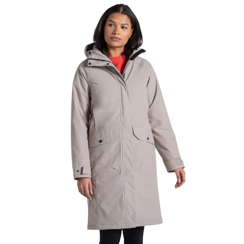 Image of Womens parka Craghoppers Rosalind II Gris Female 44
