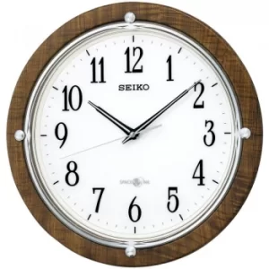 Image of Seiko Clocks Space Link Wall Clock Radio Controlled